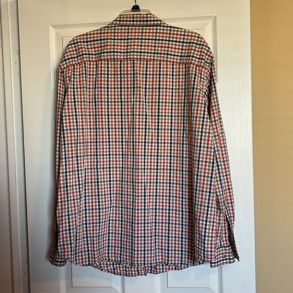 Columbia men’s checkered long sleeve button down shirt size XL - Picture 6 of 8